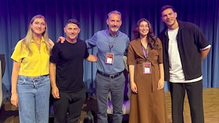 Dr. Luisa Werner, Nuno Alves, Ari Bizimis, Ronny Szelinsky, and Sophie Chabloz (from left to right)