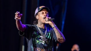 Wiz Khalifa not only smokes a lot of weed, but he also runs a lot.