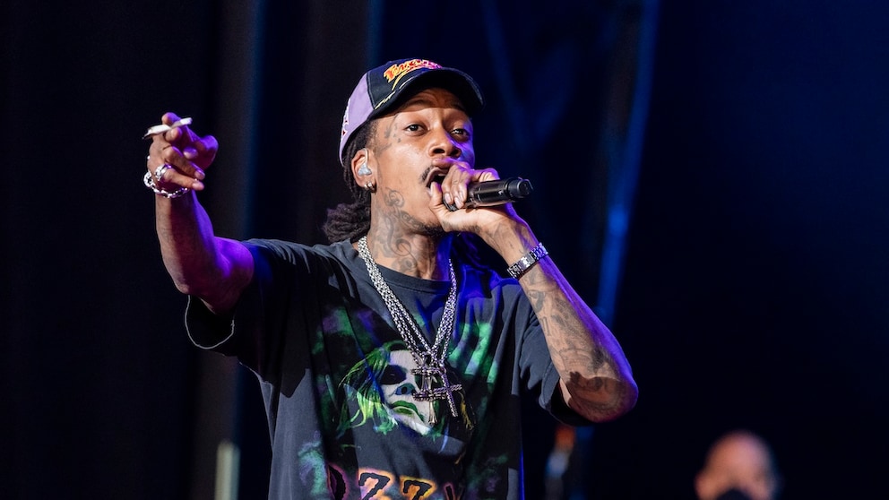 Wiz Khalifa not only smokes a lot of weed, but he also runs a lot.