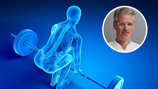 Deadlifting is a strength exercise recommended by Prof. Dr. med. Thomas Kälicke to strengthen bones.