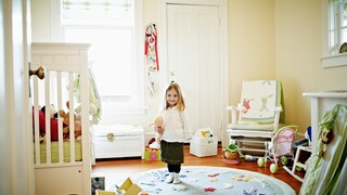 Bright, cheerful colors belong in a child's room.