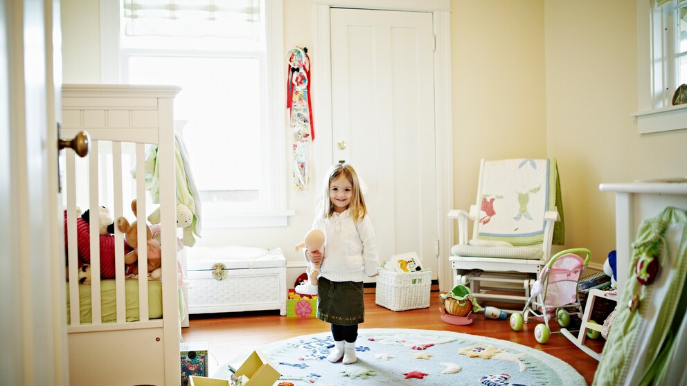 Bright, cheerful colors belong in a child's room.