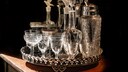 Fine Glassware, Glass Bottles, Shakers