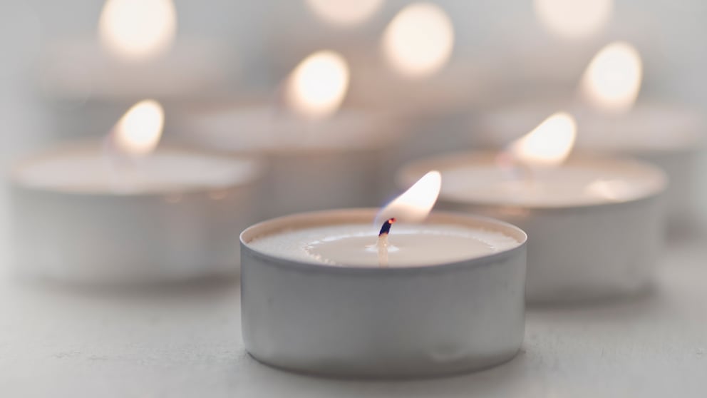 Many candles produce soot–including tealights, for example.