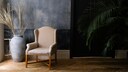 Bouclé is now trending as upholstery fabric for furniture.
