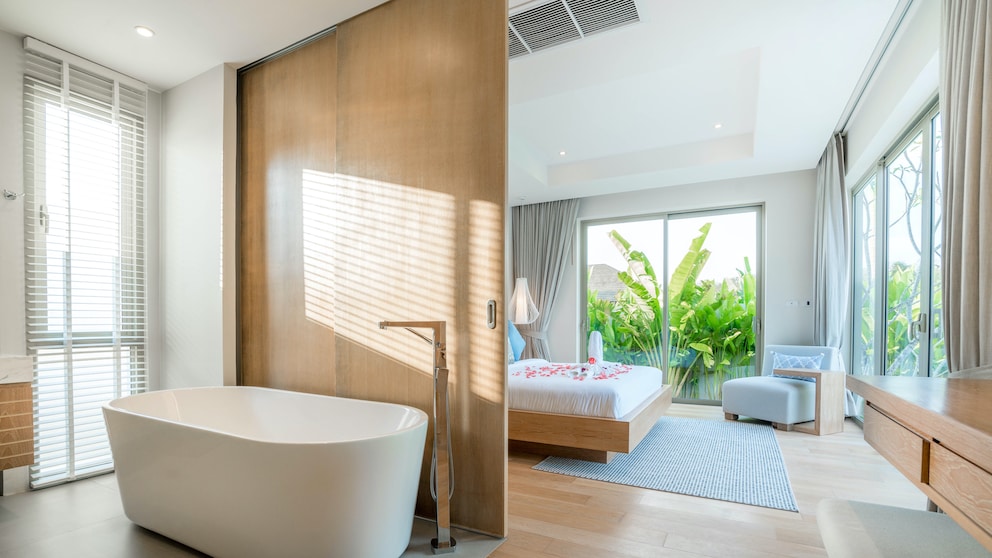 Bathtub in the Bedroom