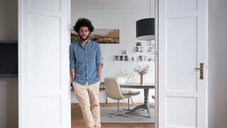 Living in a walk-through room is not always the ideal living situation