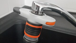 Connect Garden Hose to Faucet