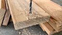 Pre-drill a hole