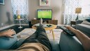 TV Positioned in the Center of the Room