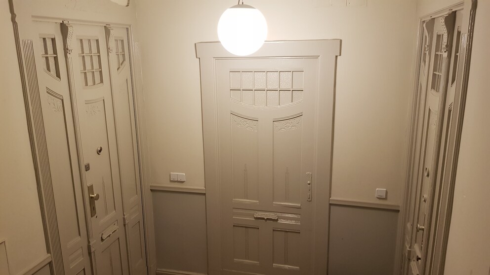 Outdoor Toilet in Berlin Stairwell