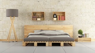 Bed Made from Pallets