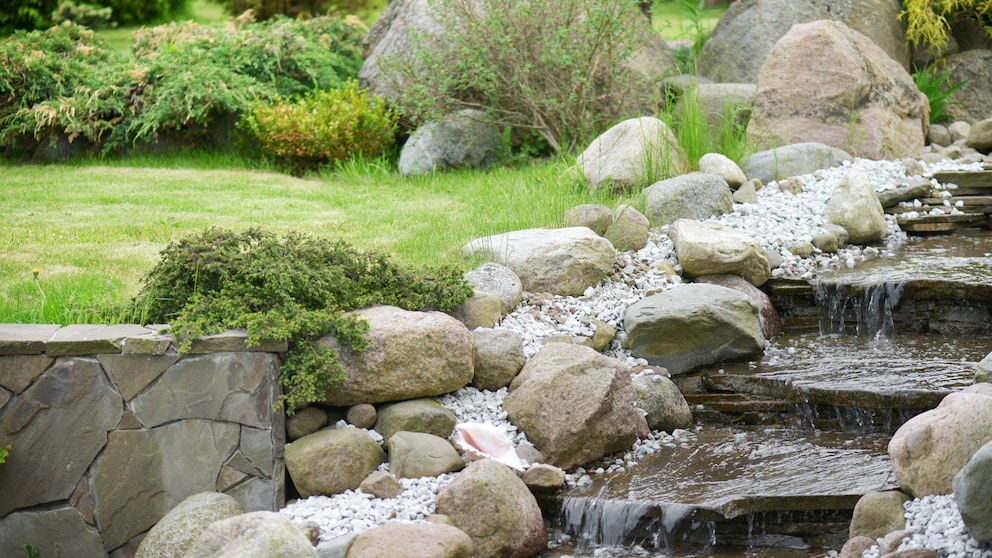 Stream in the garden