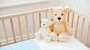Crib with Stuffed Animals