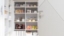 A well-organized and sorted pantry