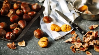 Peeling Chestnuts
