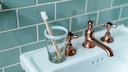 You shouldn't leave your toothbrush lying around in the bathroom.