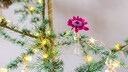 Flowers as Tree Decorations: Crafting Christmas Ornaments from Colorful Blooms