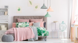 Colorful Natural Bedroom