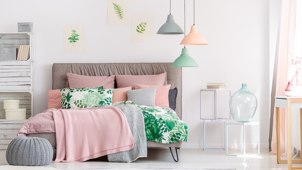 Colorful Natural Bedroom
