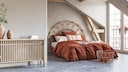 Bedroom with Sloped Ceiling