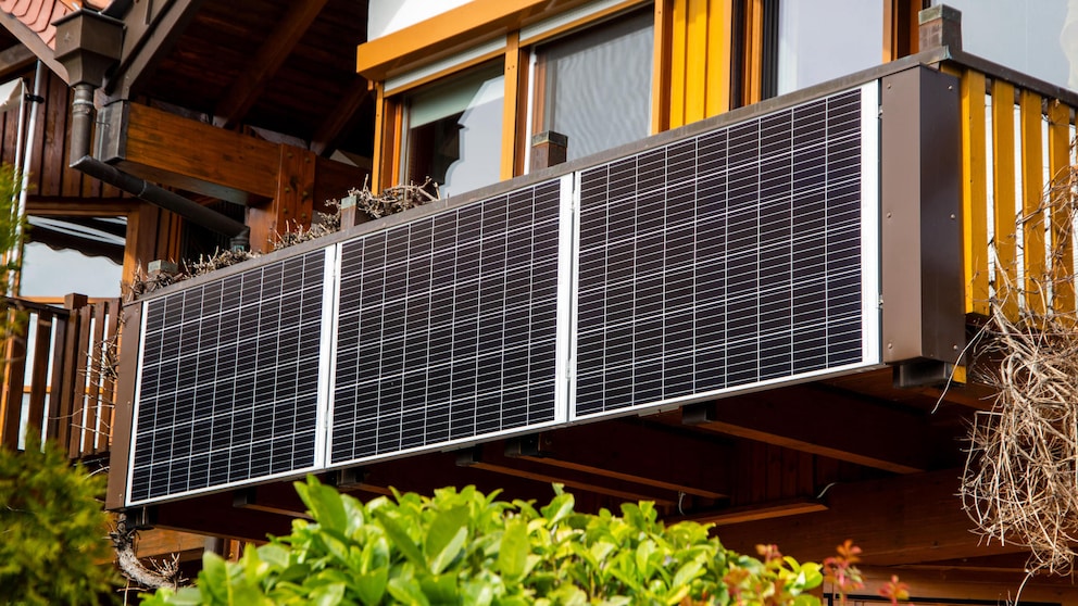 Tenants can also install mini solar panels on their balconies.
