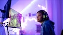 Young Girl Gaming