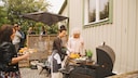 Barbecue Area in the Garden
