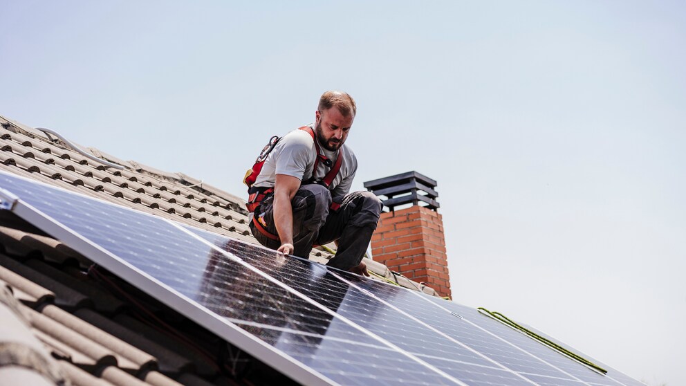 Solar Panels on the Roof
