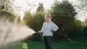 When it comes to lawns, it's difficult to tell if they've received enough water without using tricks.