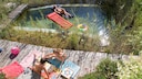 Pool in the garden