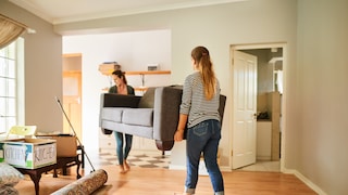 Two Women During the Move