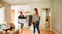 Two Women During the Move