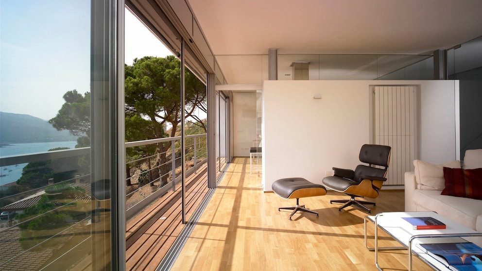 Eames Lounge Chair in the Living Room