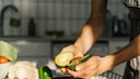 Once cut open, avocado flesh quickly turns brown.