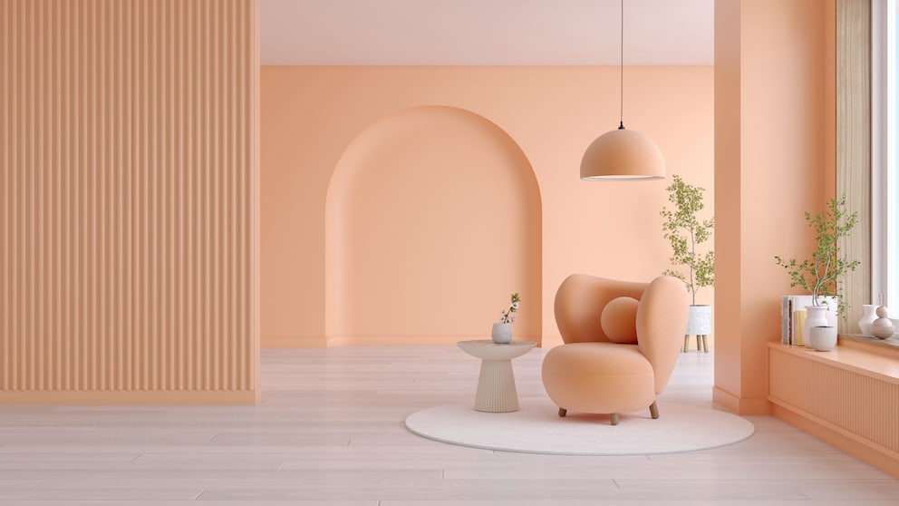 Decorating Your Home With Peach Fuzz