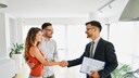 When purchasing a property through a real estate agent, a commission may be charged.