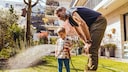 In June, there are several things to consider when watering the lawn.