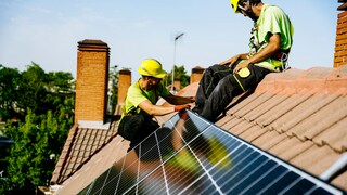 Solar Panels on the Roof