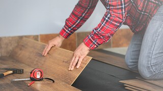 Laying the floor