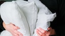 Washing down pillows