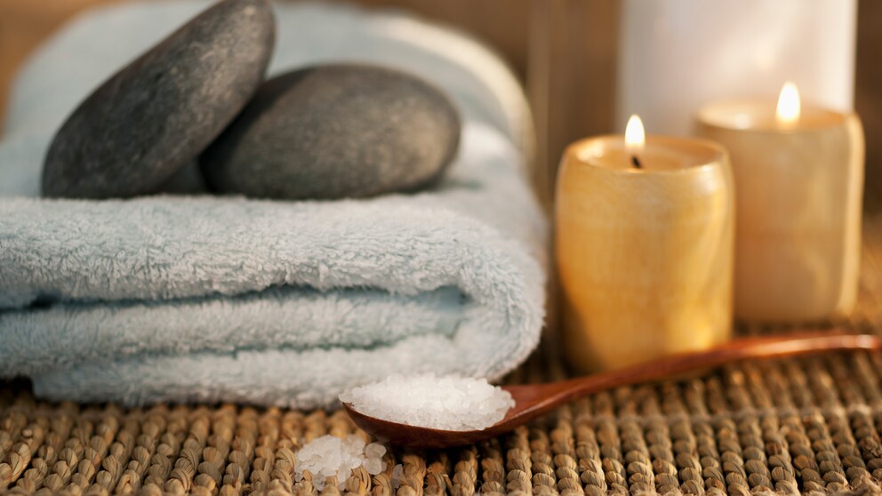 Zen-style bathroom