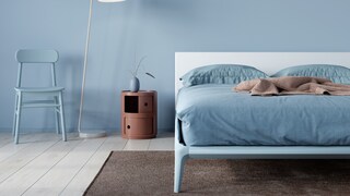 Powder blue is one of the color trends for fall 2024