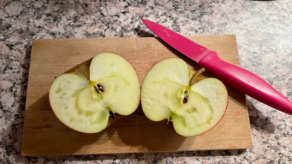 Why do apples turn glassy?