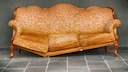 Old, broken sofa
