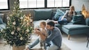 Small trees are also welcome, as you can also include the little ones in the decorating tradition