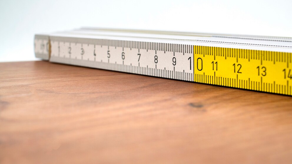 You can do more than just measure lengths with a folding rule