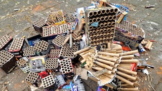 Disposing of Fireworks Rockets