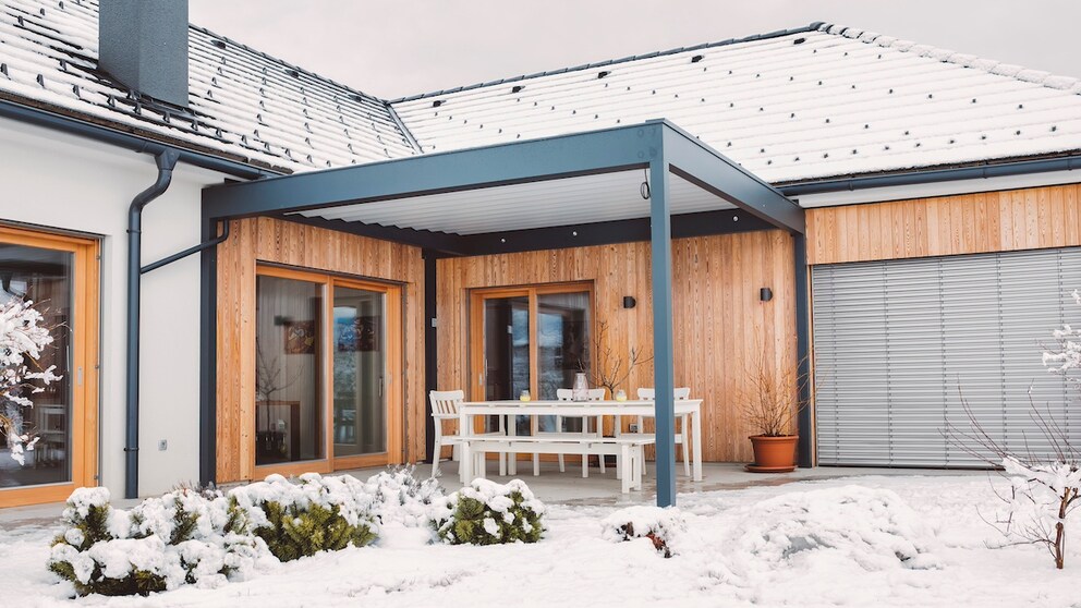 Winter-proof terrace