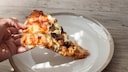 Warming up cold pizza